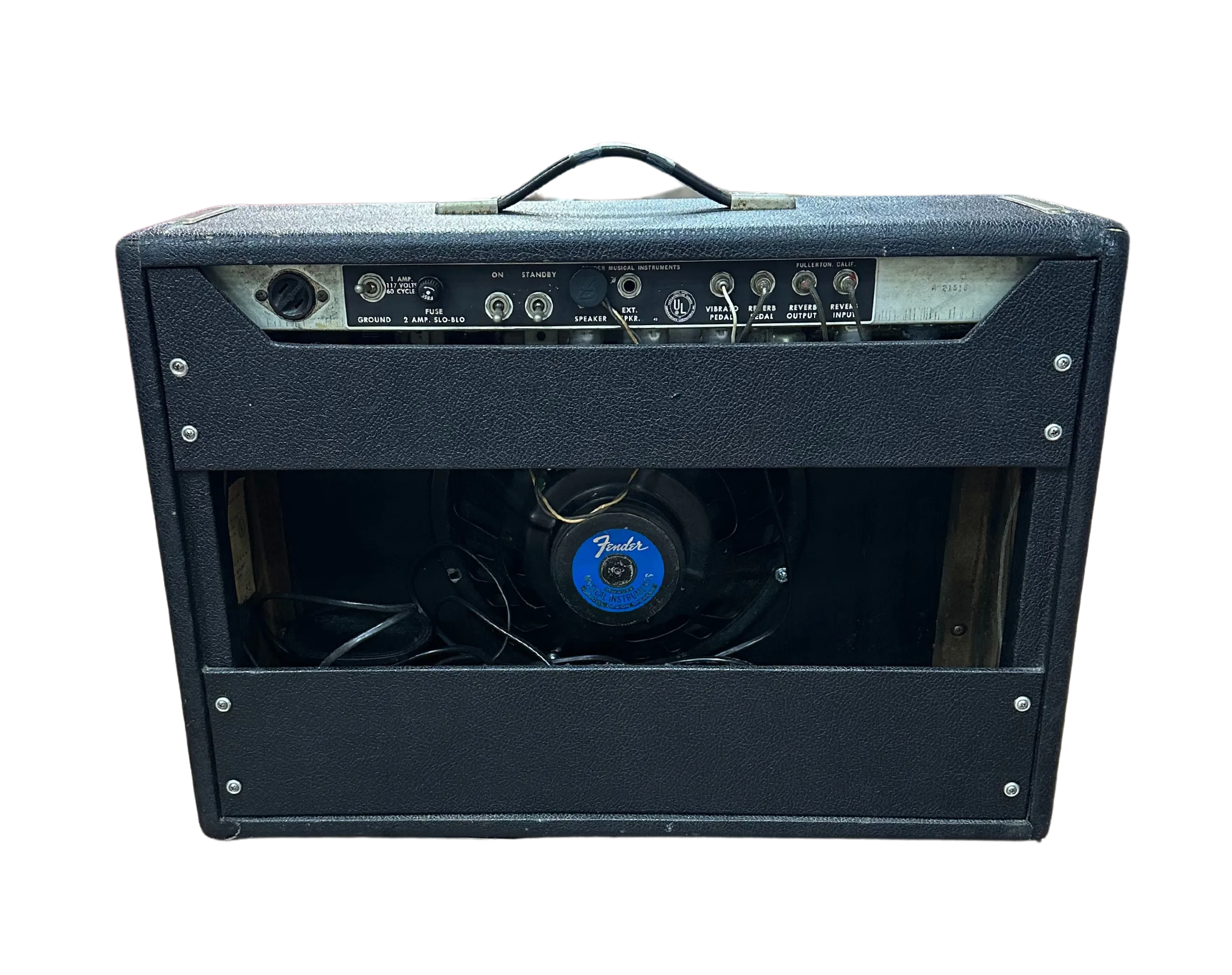 1967 Fender Blackface Deluxe Reverb Amp