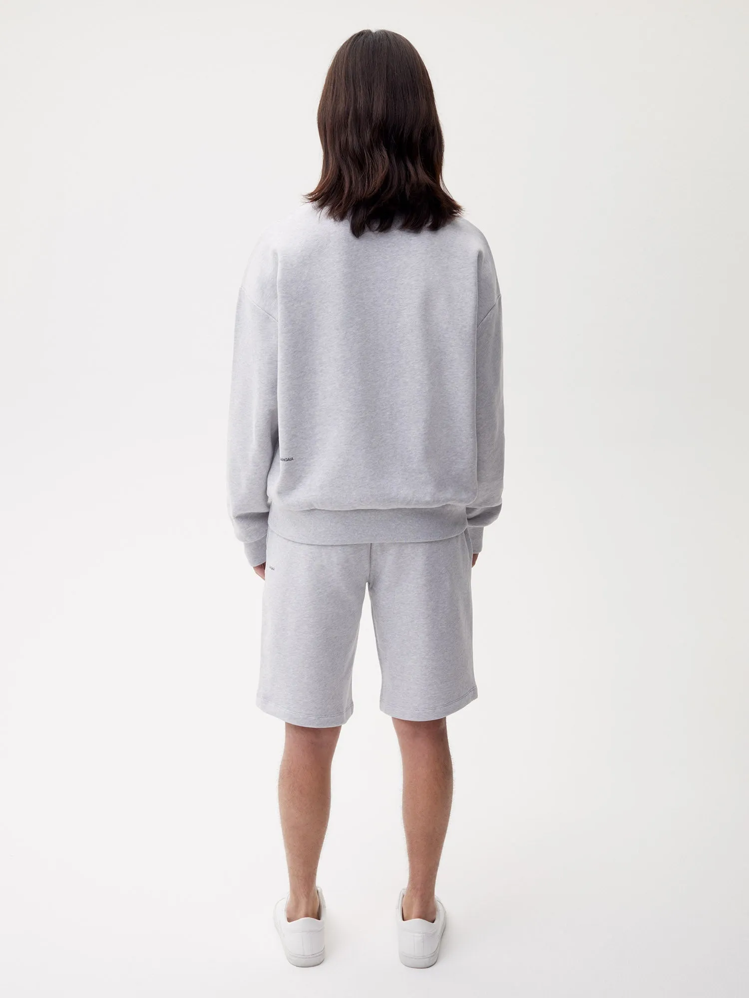 365 Midweight Long Shorts—grey marl