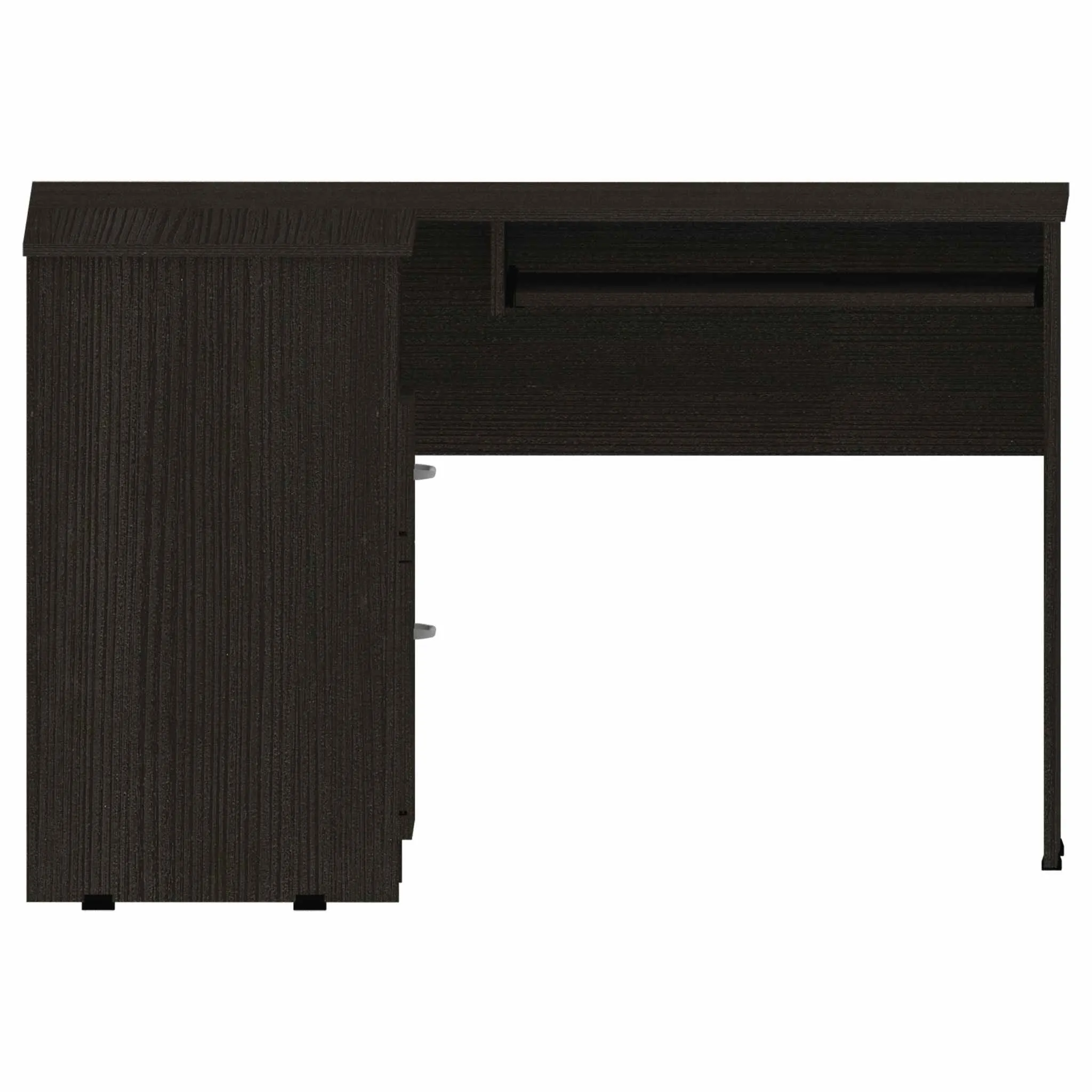 41 Black L Shape Computer Desk