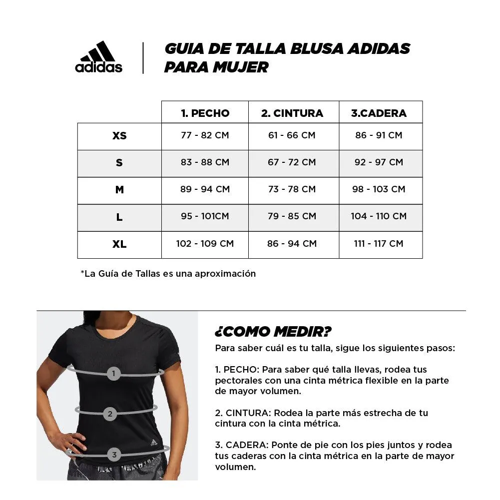 Adidas Blusa Run it Mujer