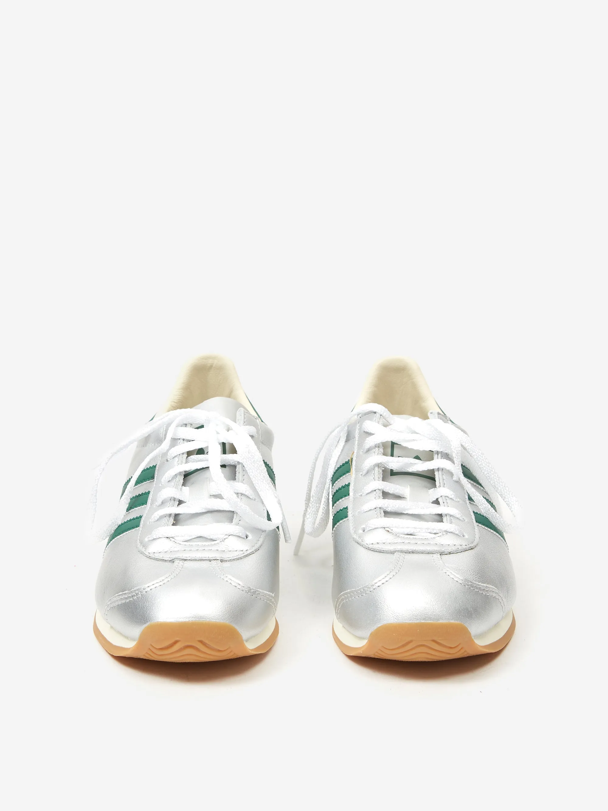 Adidas Country OG W - Silver Metallic/Collegiate Green/Cream White