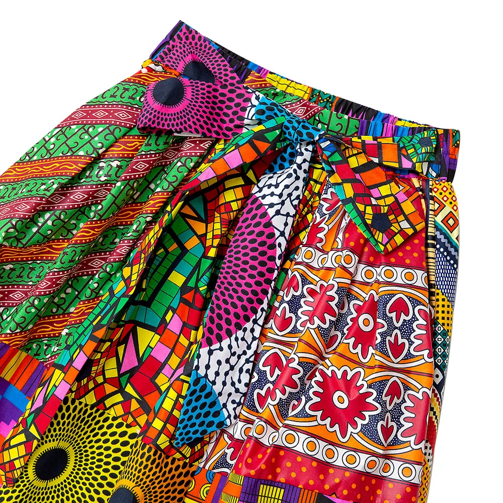 African Ankara Print MaxiSkirt For Women