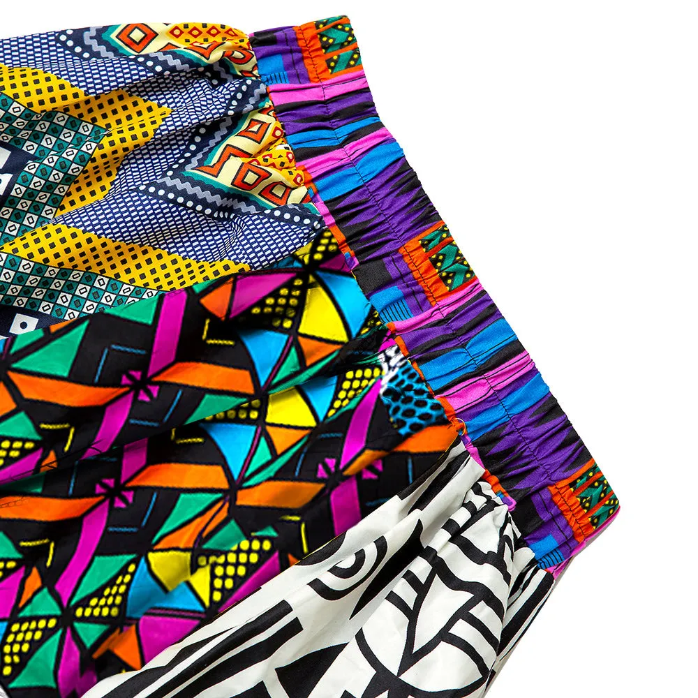 African Ankara Print MaxiSkirt For Women