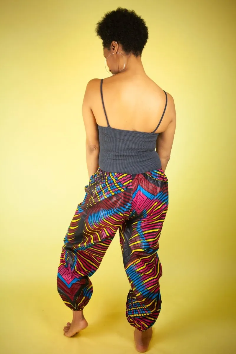 African Trousers In Beautiful Wow Print