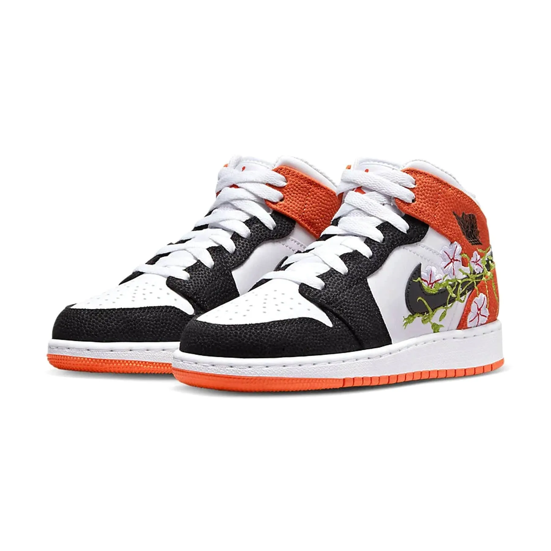 Air Jordan 1 Mid GS 'Basketball Blossom'