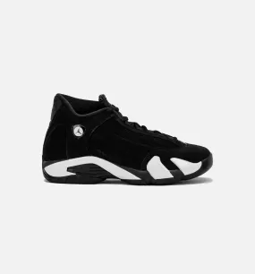 Air Jordan 14 Retro Mens Lifestyle Shoe - Black/White