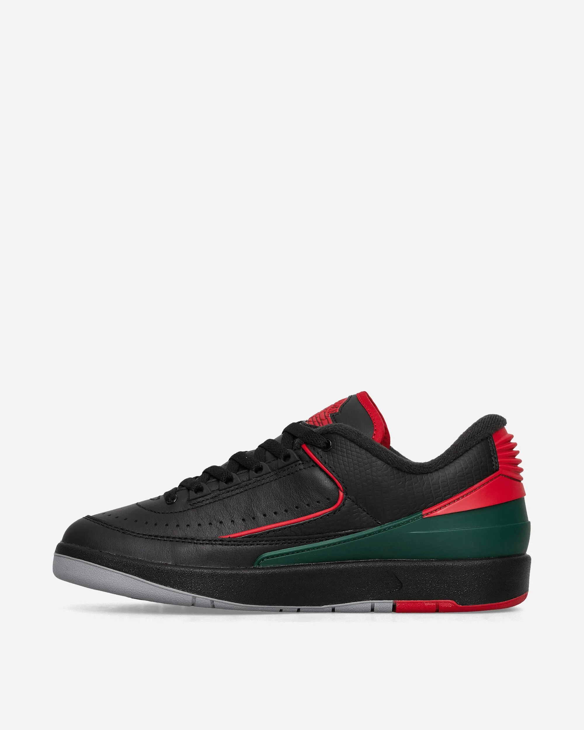 Air Jordan 2 Retro Low Sneakers Black / Fire Red / Fir