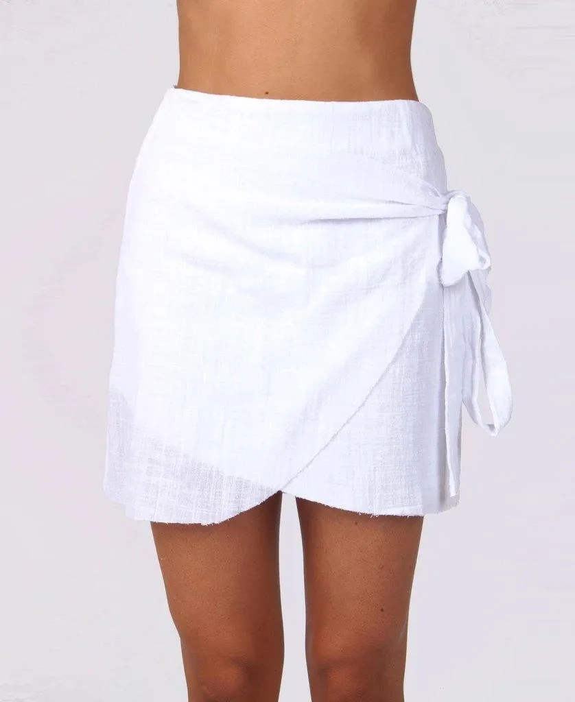 Alina Skirt | White