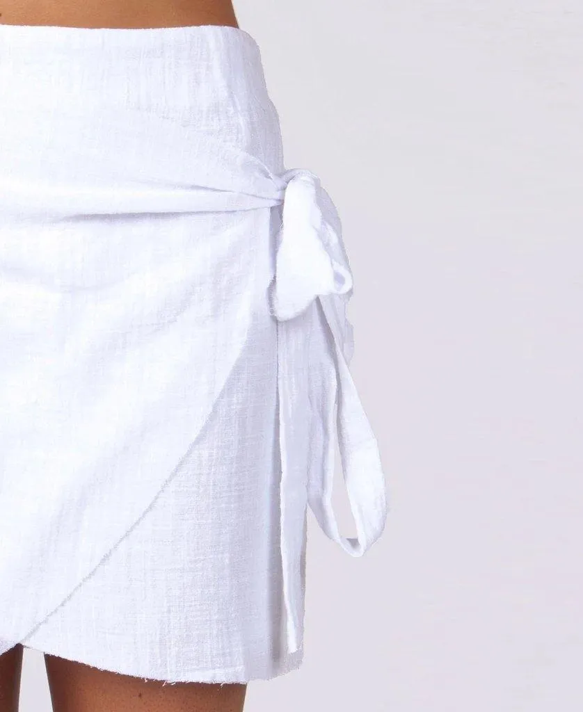 Alina Skirt | White