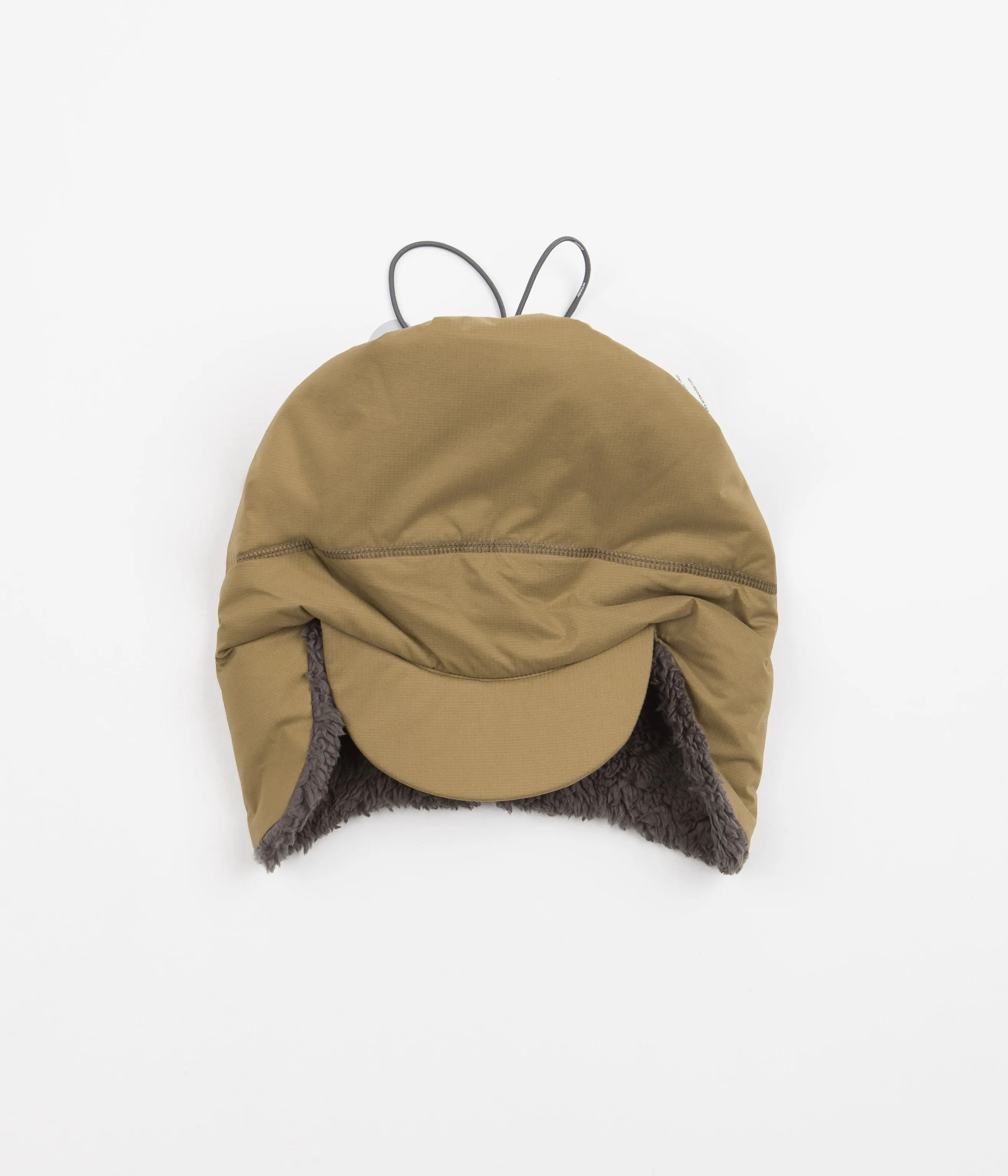 and wander Primaloft Cap - Dark Beige