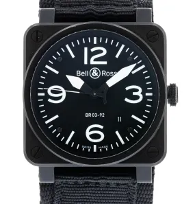 Bell & Ross Aviation Matte Black BR03-92