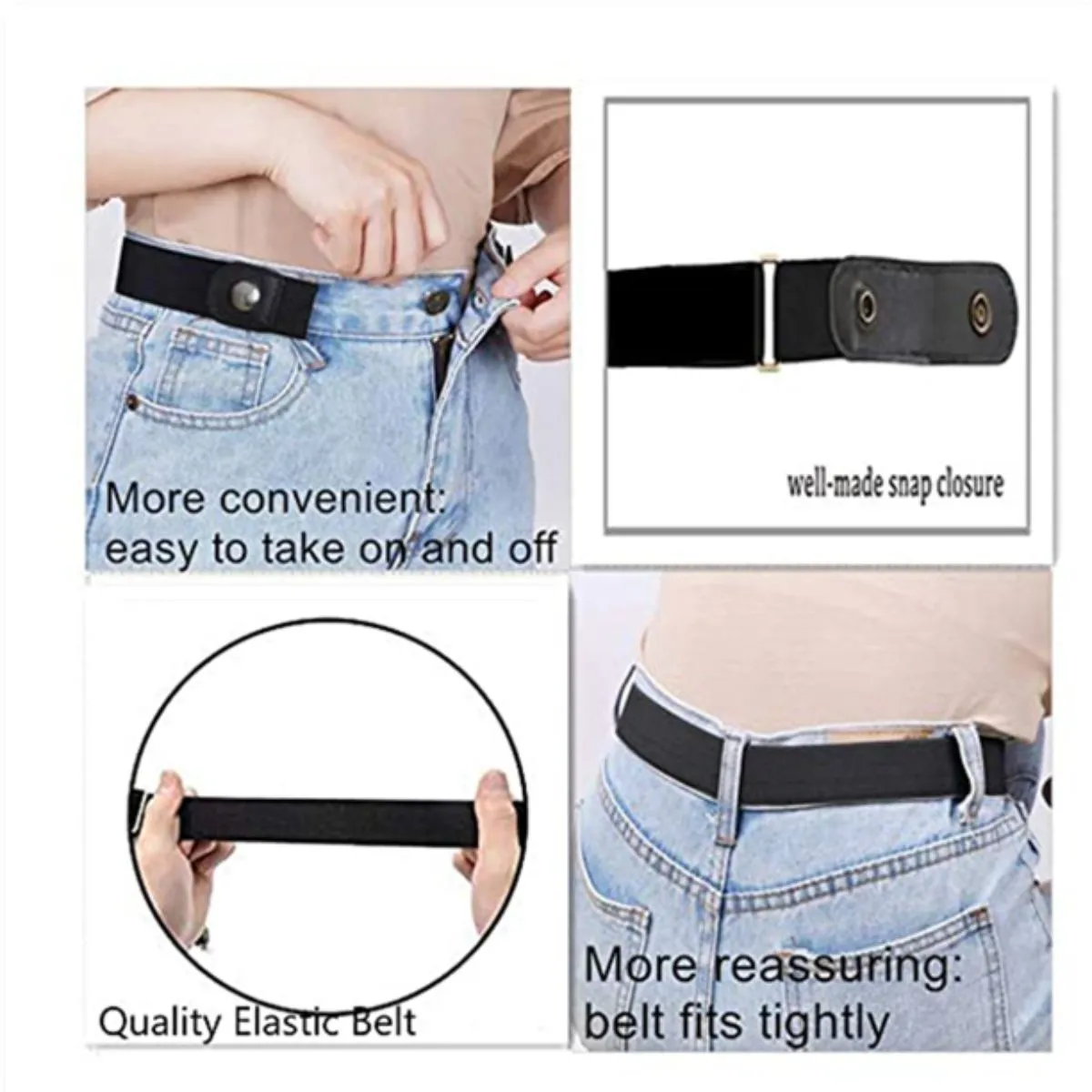 Belt Minimalist No Buckle Unisex