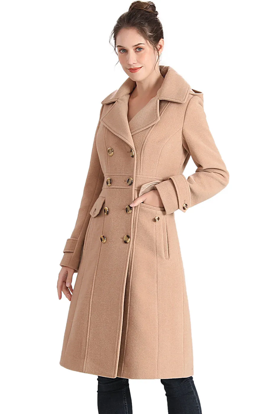 BGSD Women Ady Wool Pea Coat