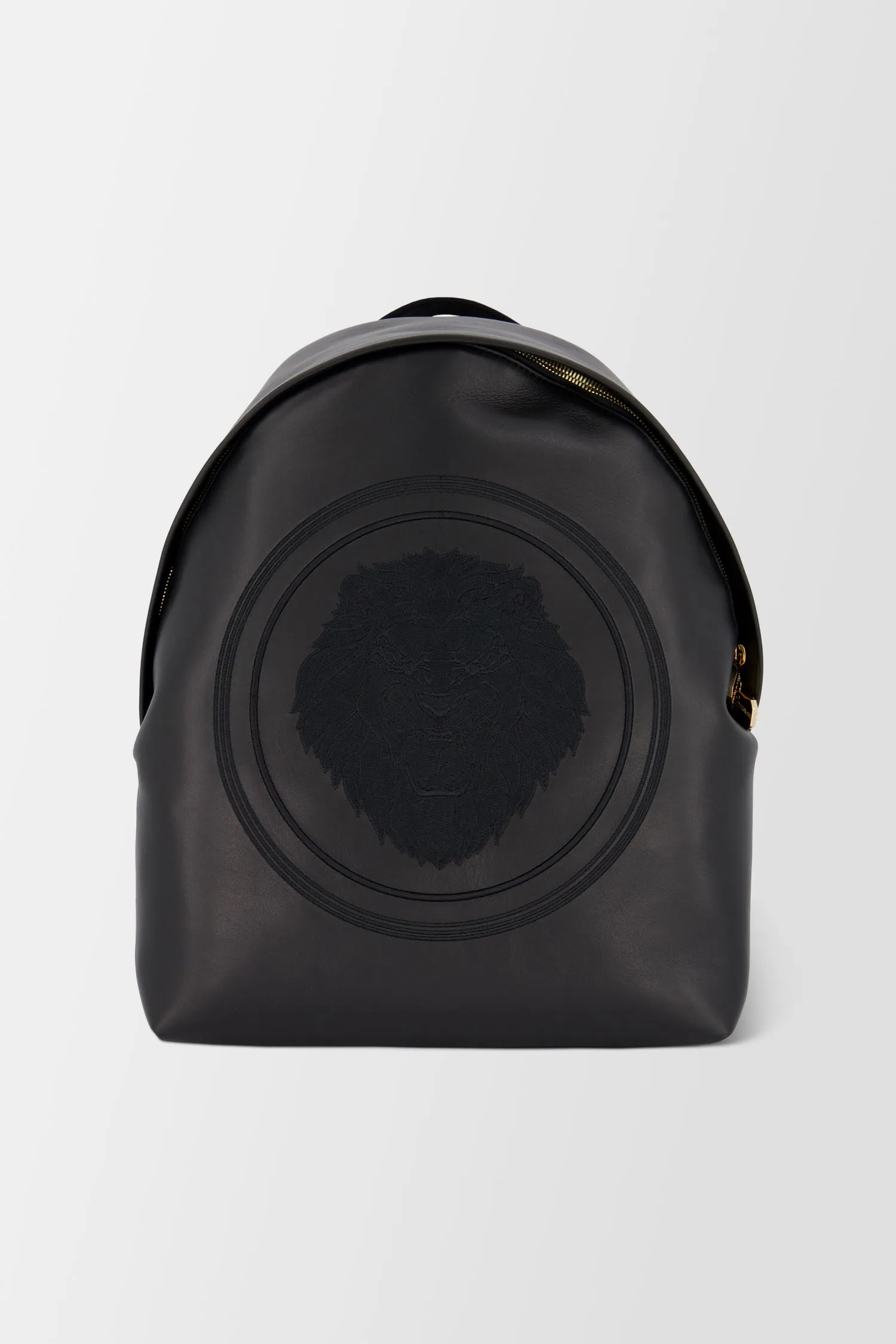 Billionaire Black/Gold Medium Lion Backpack