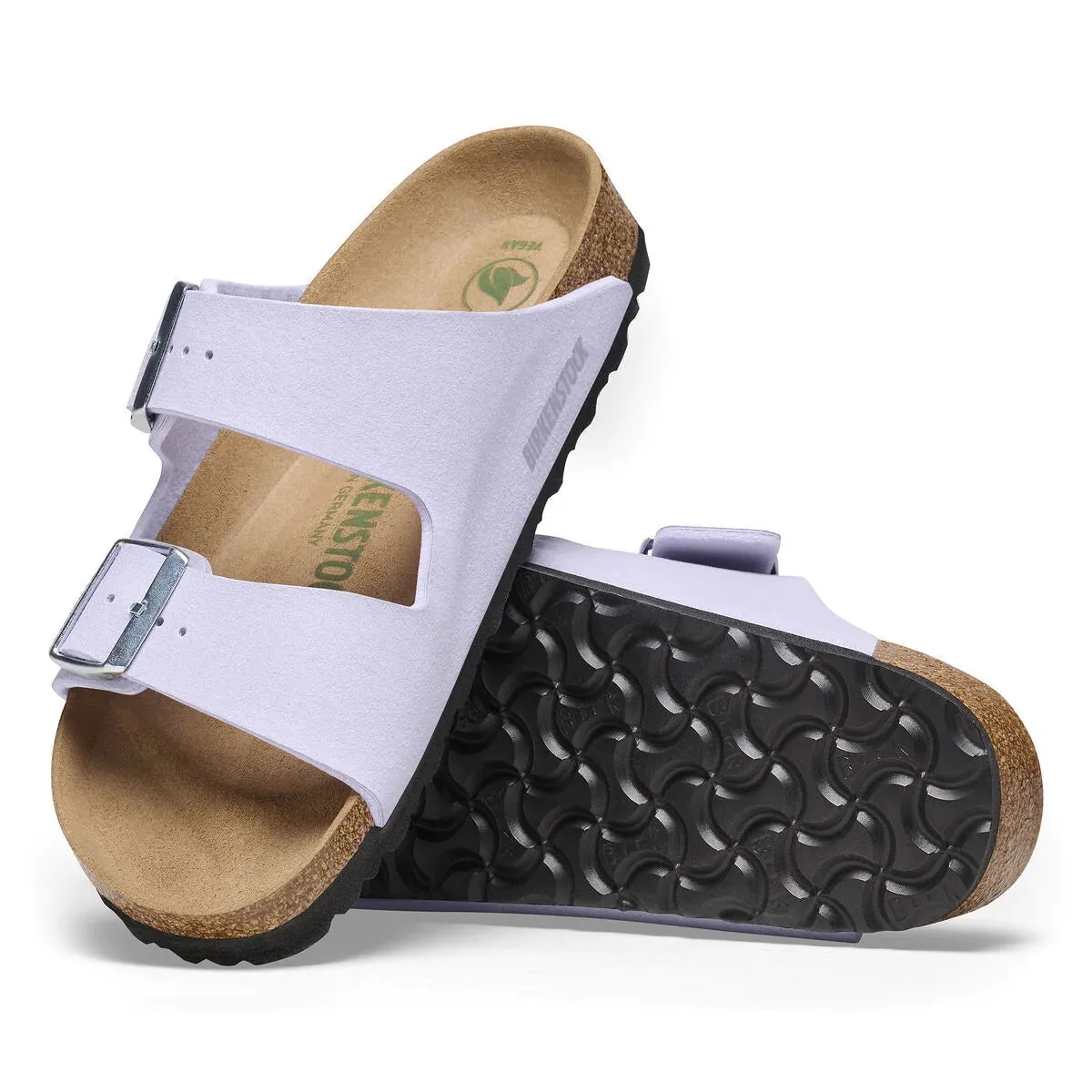 Birkenstock Arizona Birki Vegan Synthetic Purple Fog Regular Width