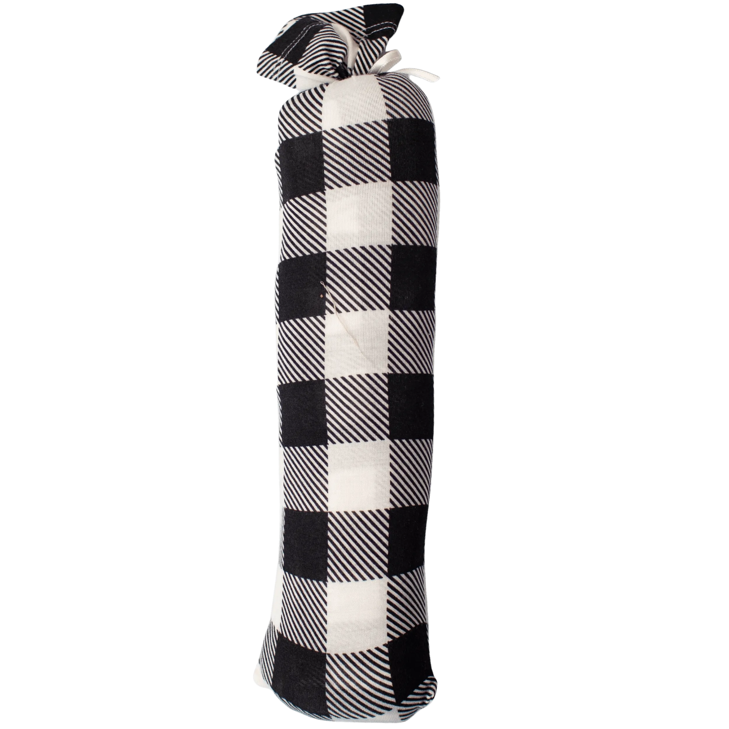 Black & White Plaid Swaddle