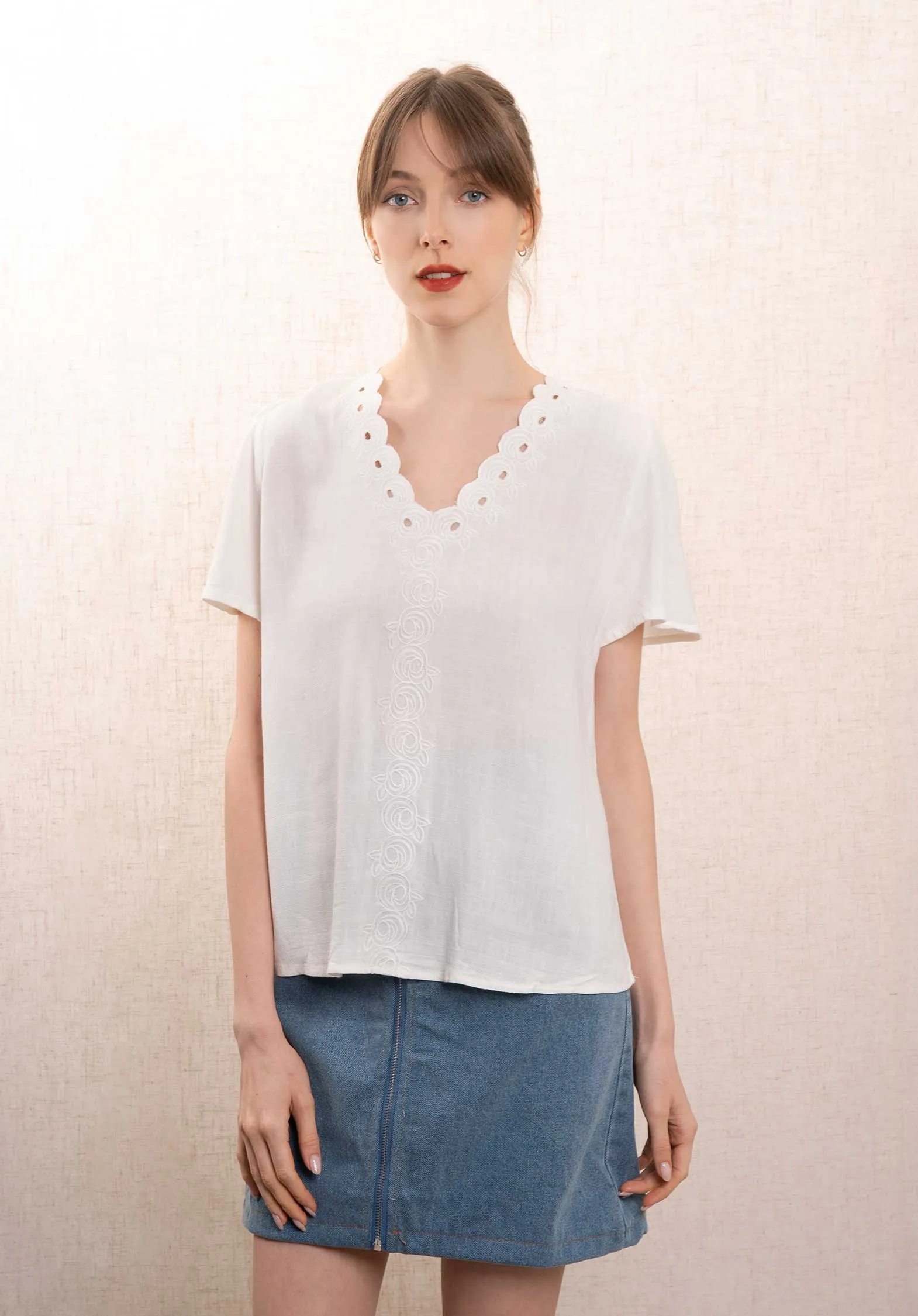 Blouse Sc310 White