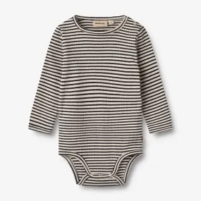 Body L/S Berti - black stripe