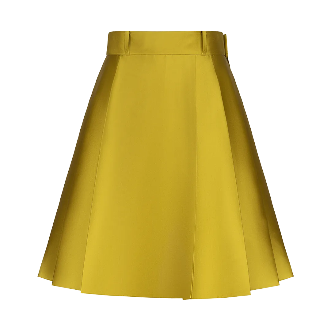 Box Pleated Skirt