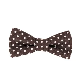 Brown Spot Bow Ties