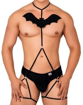 Candyman 99631 Bat Two Piece Set  Black