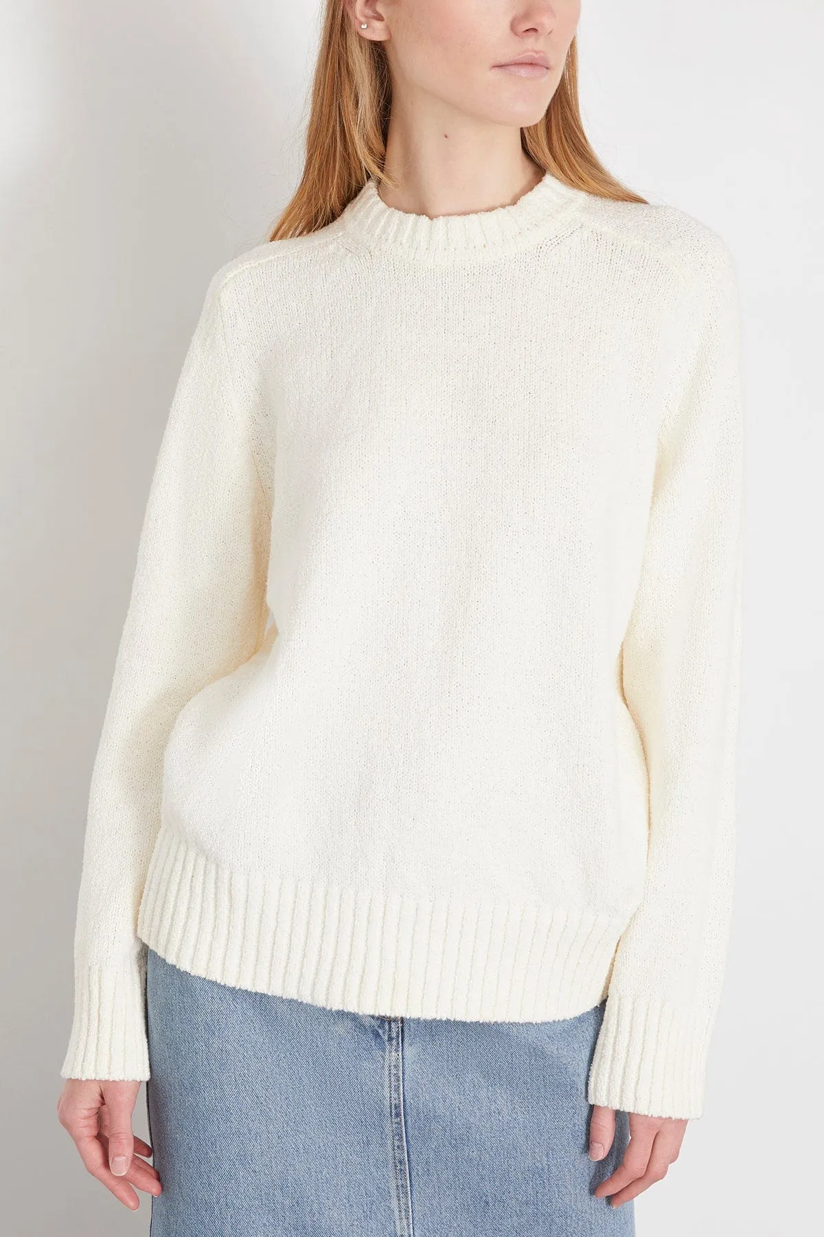 Canillo Sweater in Rice Ivory