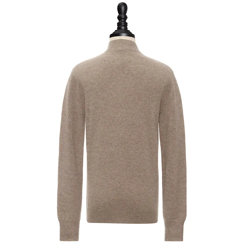 Cashmere Mock Neck Women Sweater