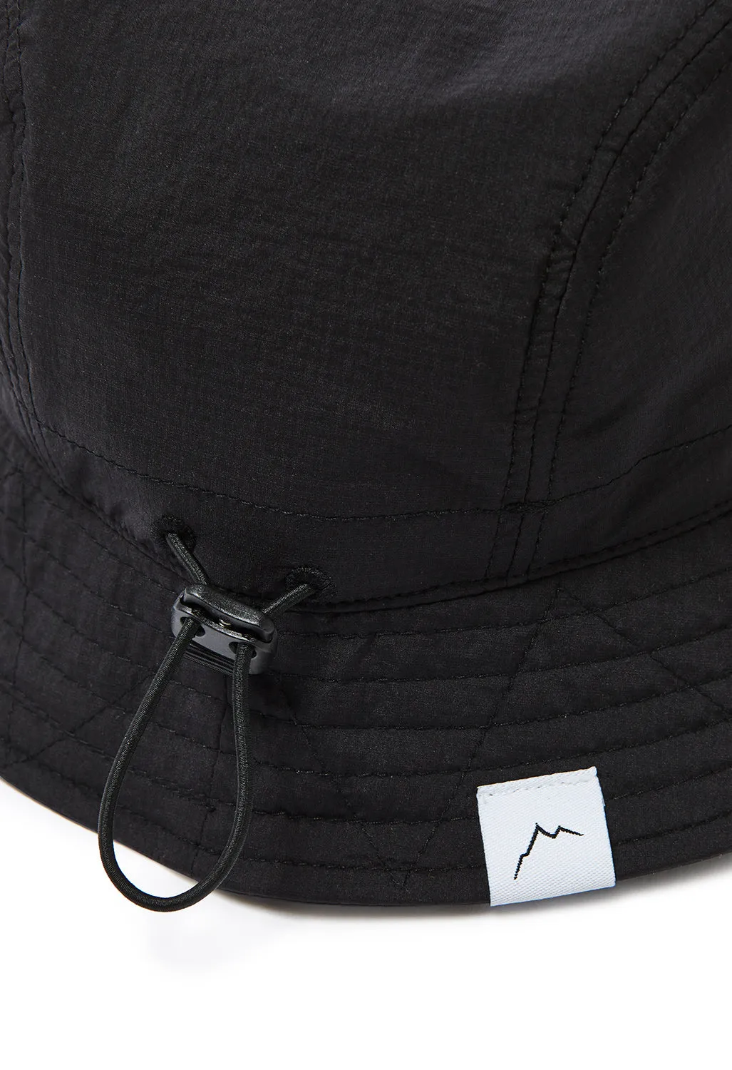 CAYL Light Nylon Bucket Hat - Black