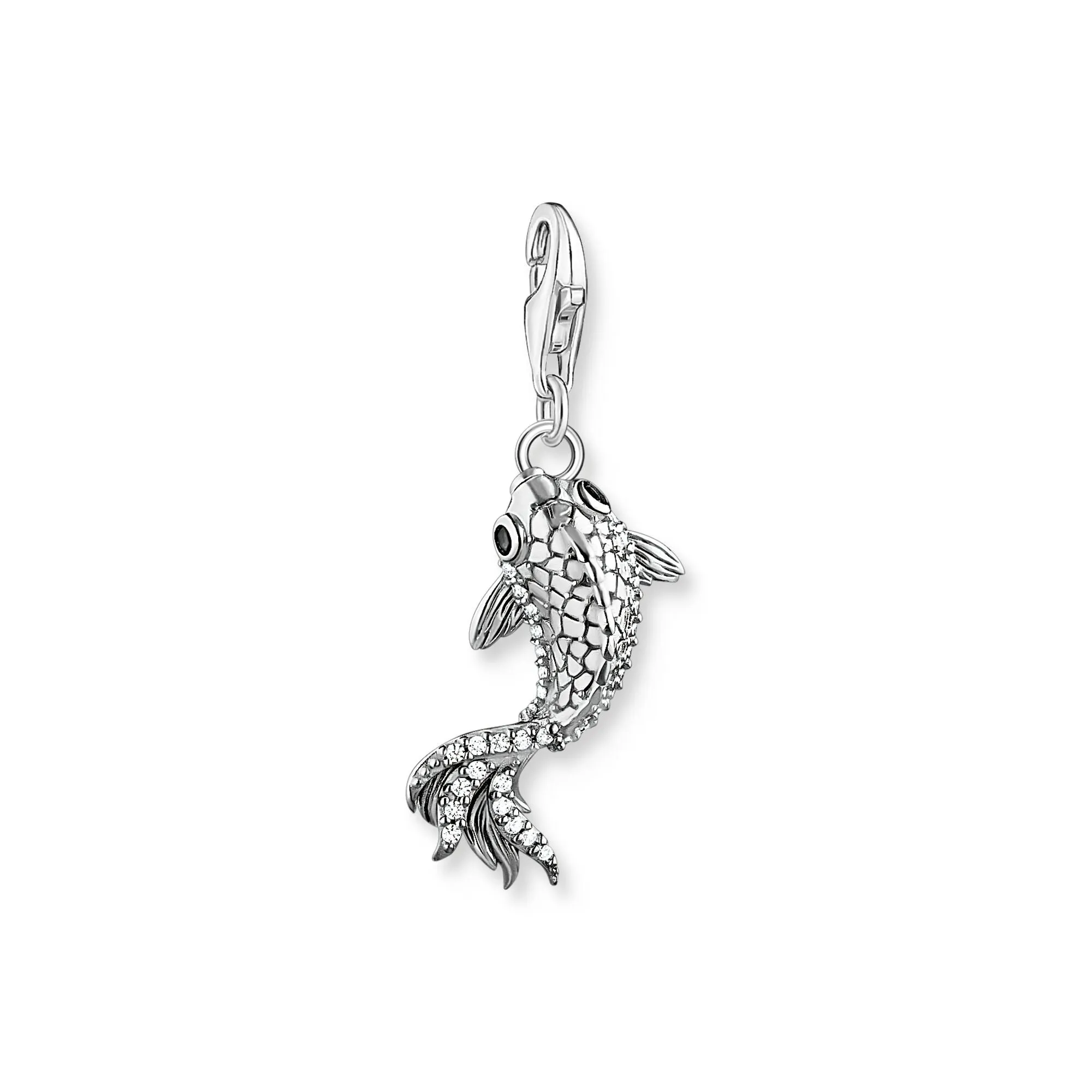 Charm Koi Silver