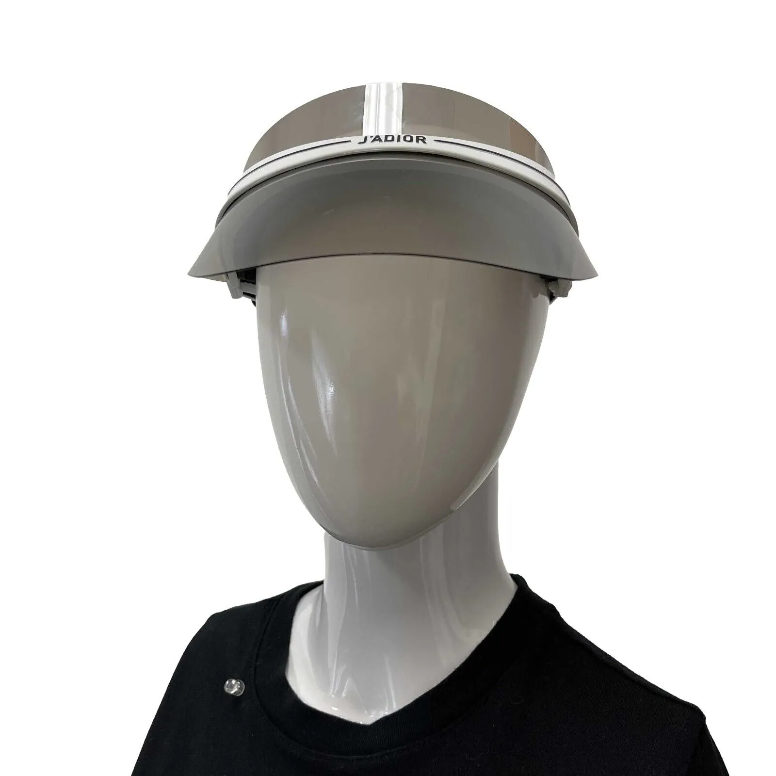 Christian Dior - J'adior Club1 ECG Sun Visor - Black / White Hat