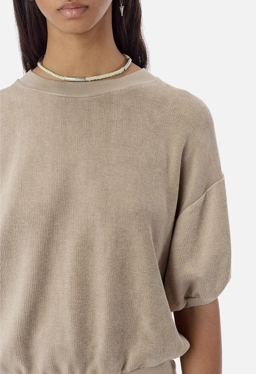 Cotton Corduroy Tee / Linen