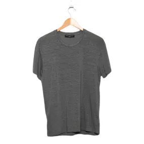 Daniele Fiesoli Linen Tee anthracite