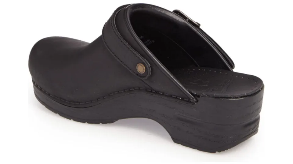 Dansko Ingrid Oiled Leather Black