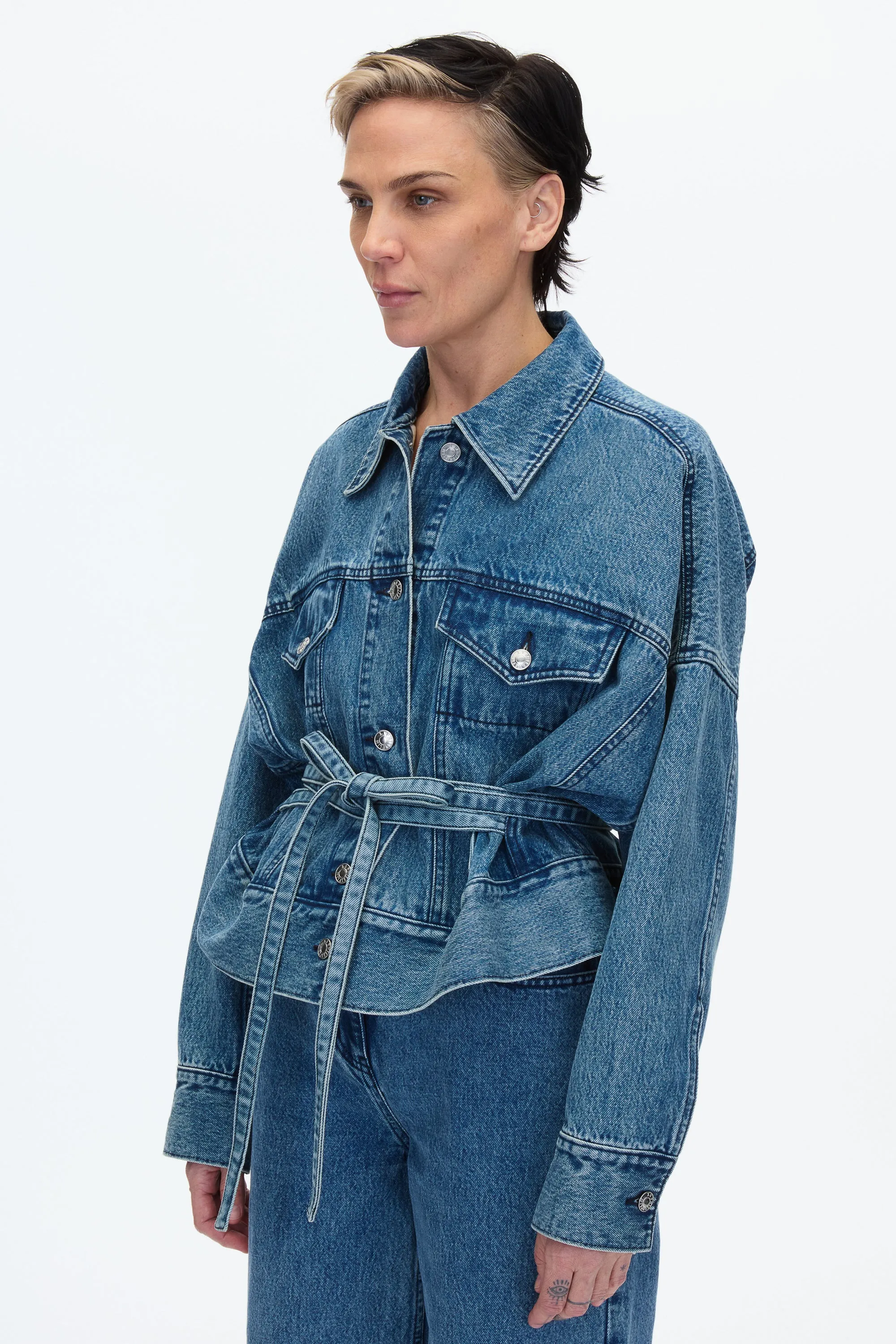 Denim Boxy Jacket