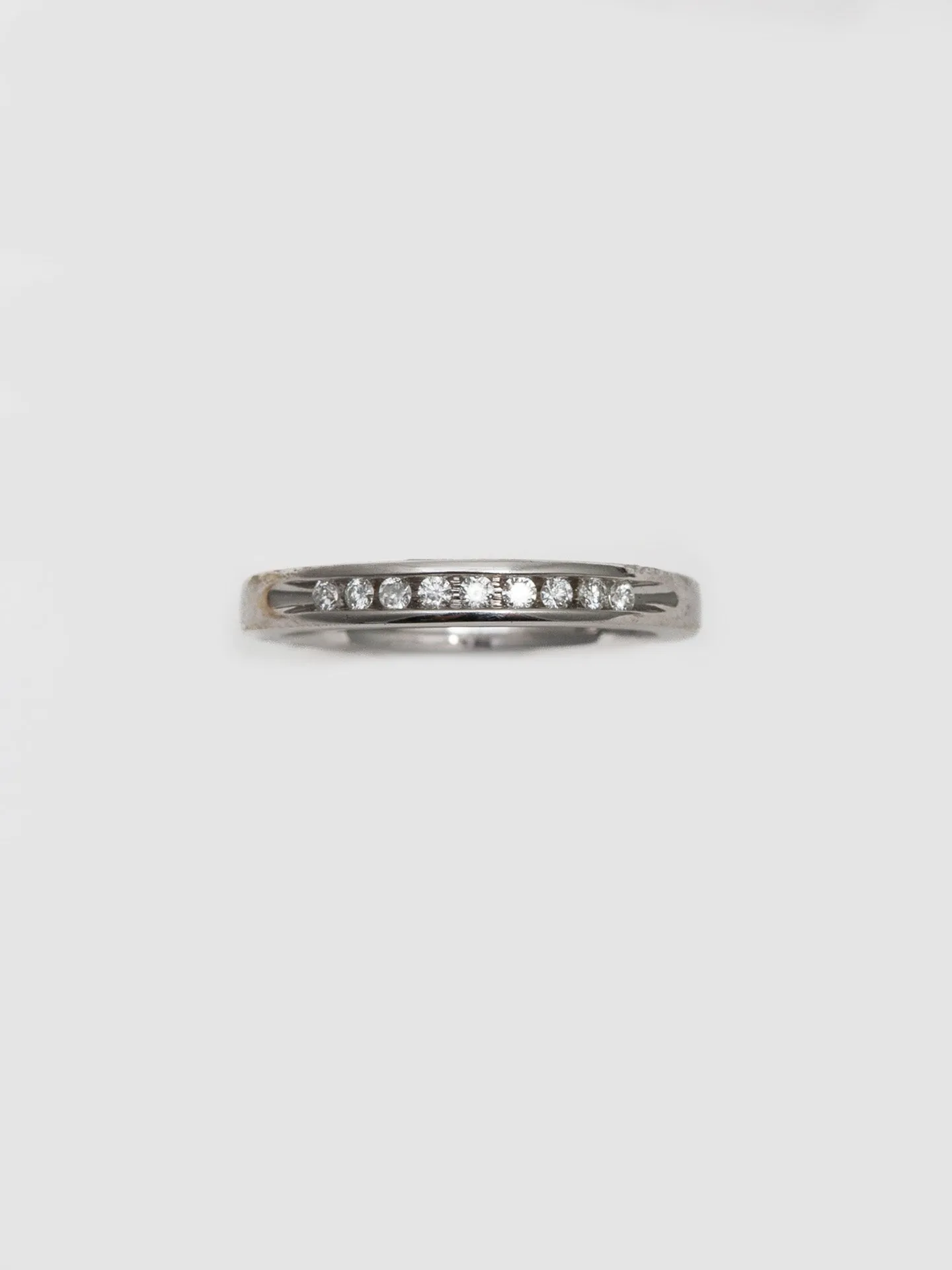 Diamond Half Eternity Band - Vintage Capsule