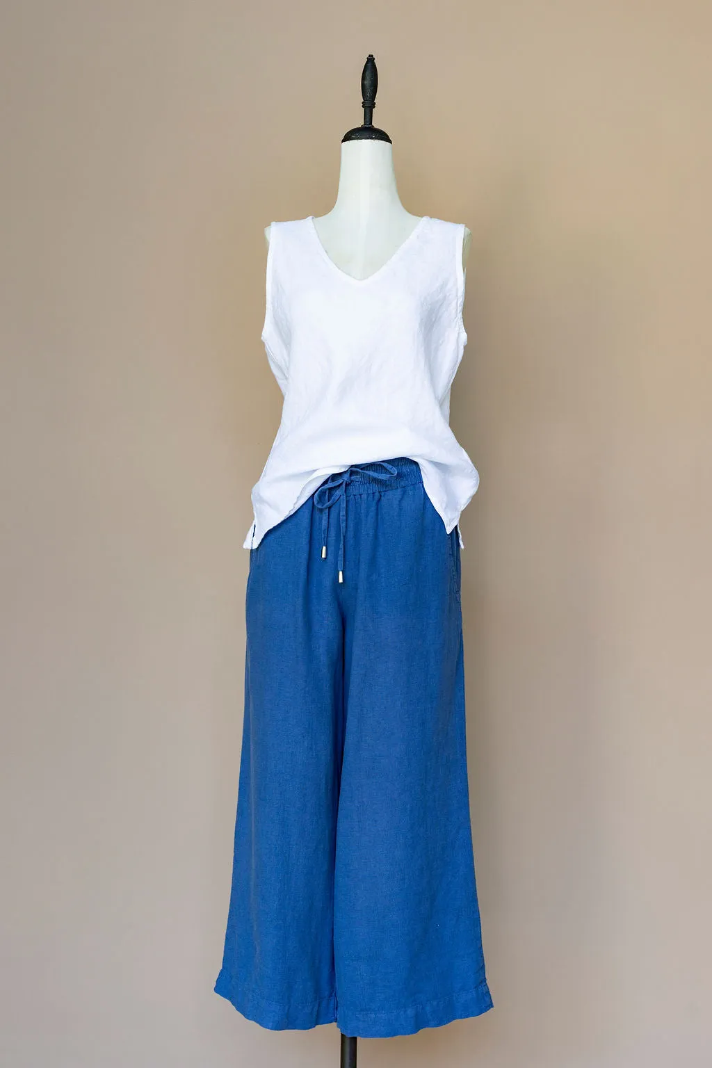 Dolcezza - Linen Pant - Indigo