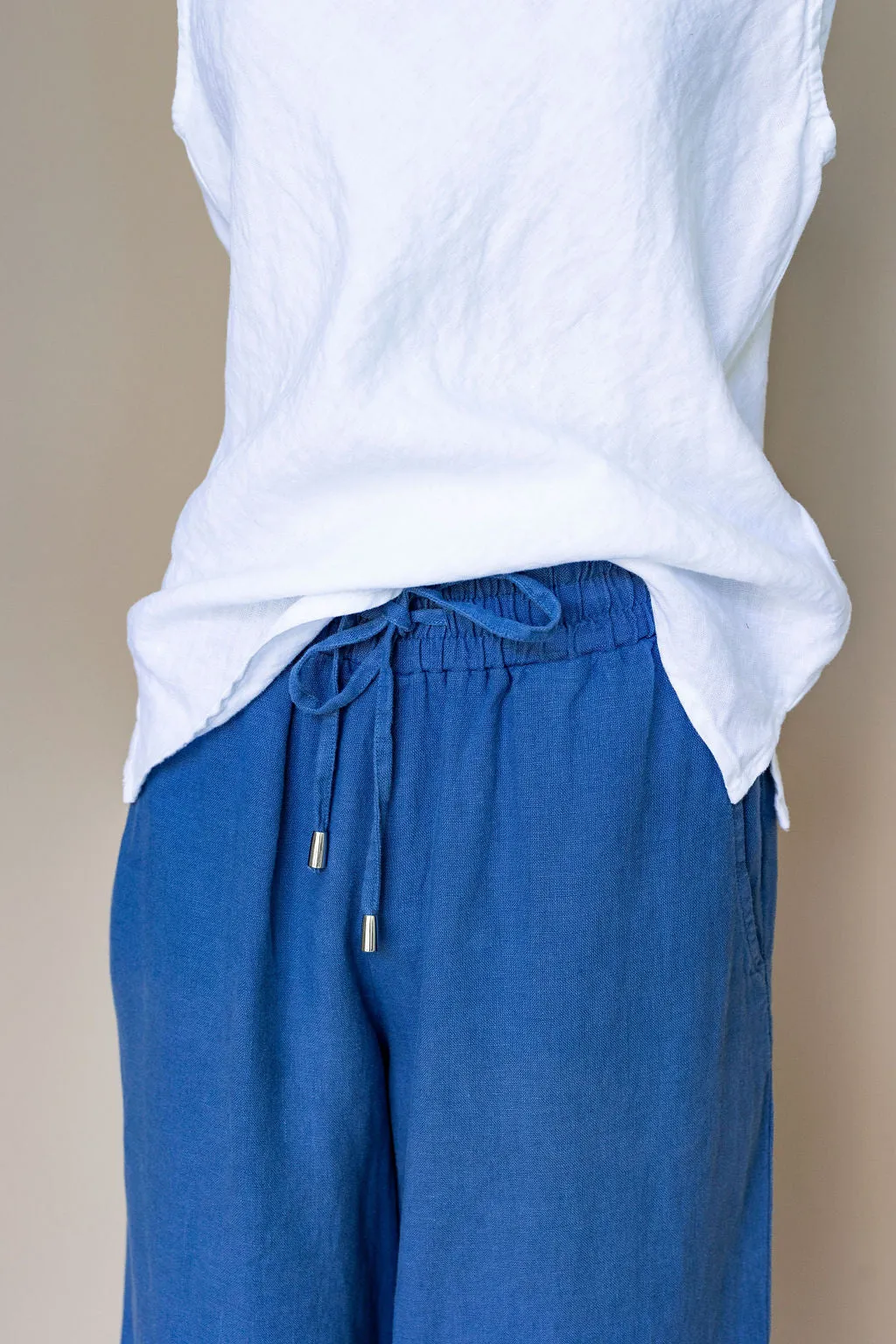 Dolcezza - Linen Pant - Indigo