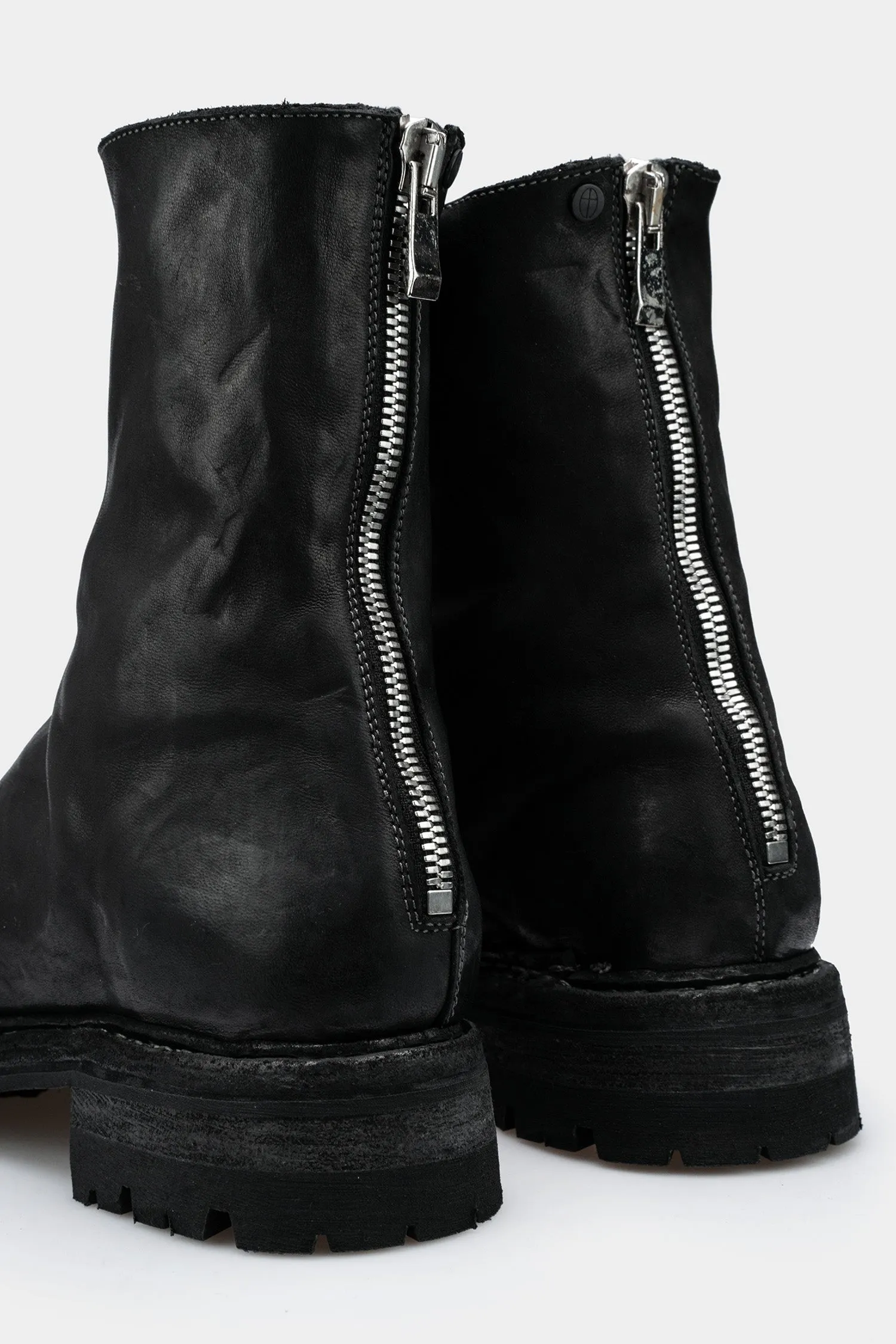 Double zip boots