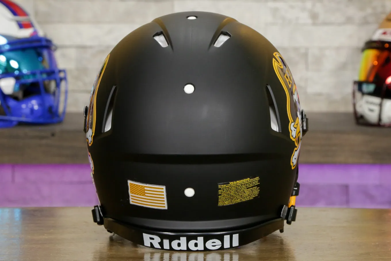 East Carolina Pirates Riddell Speed Authentic Helmet - GG Edition