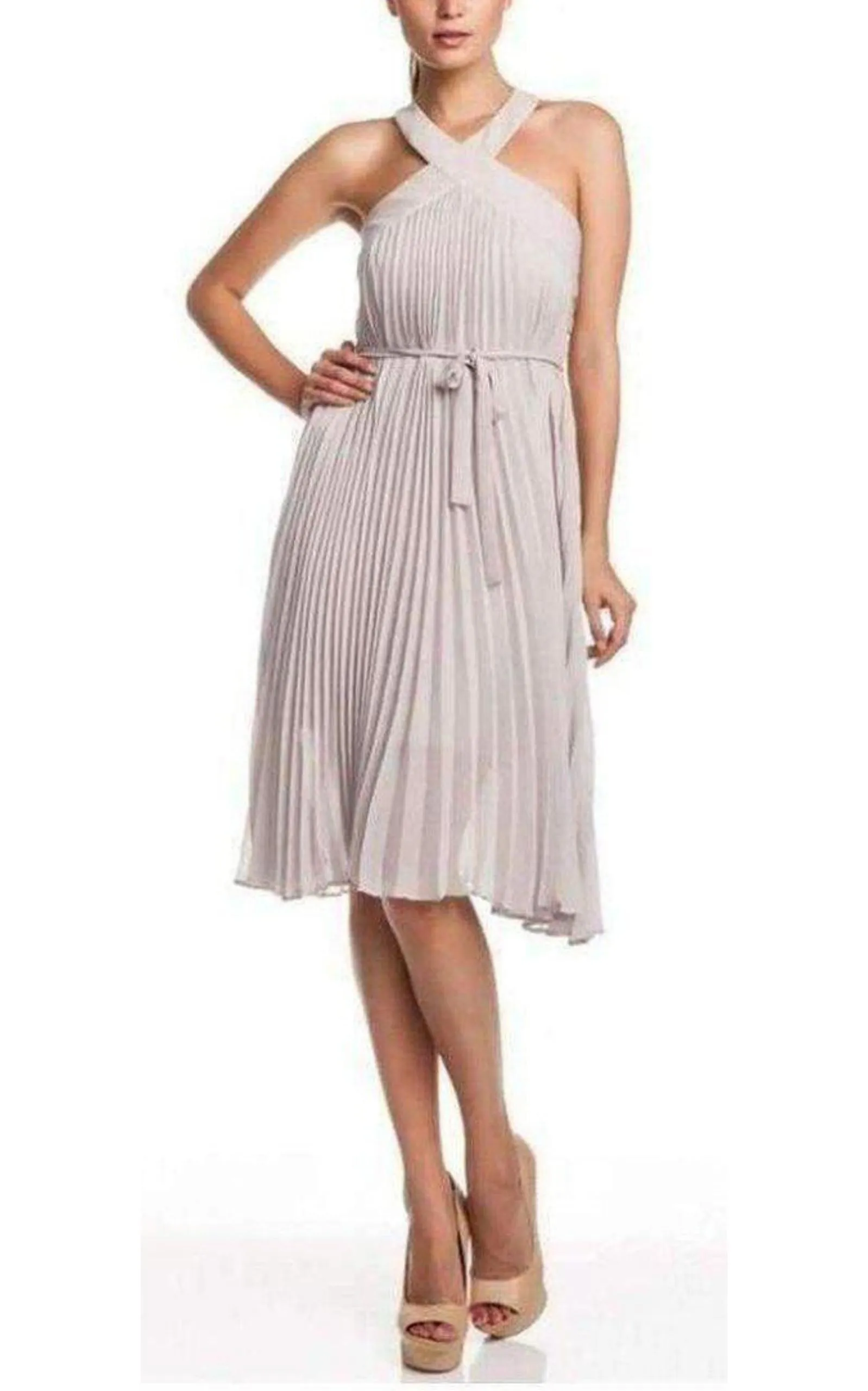 Eloise Pleated Cocktail Dress