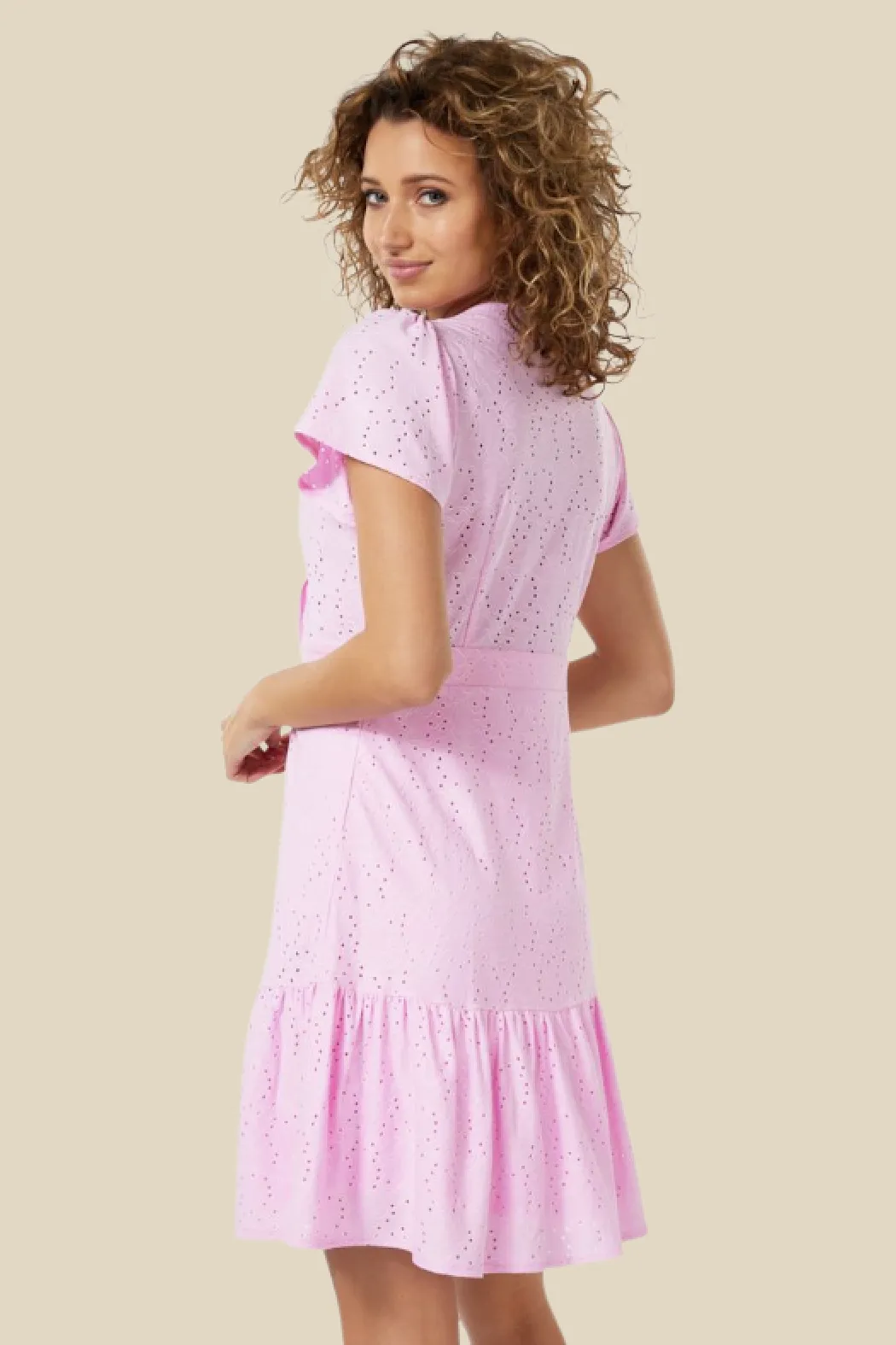 Embroidery Knot Dress