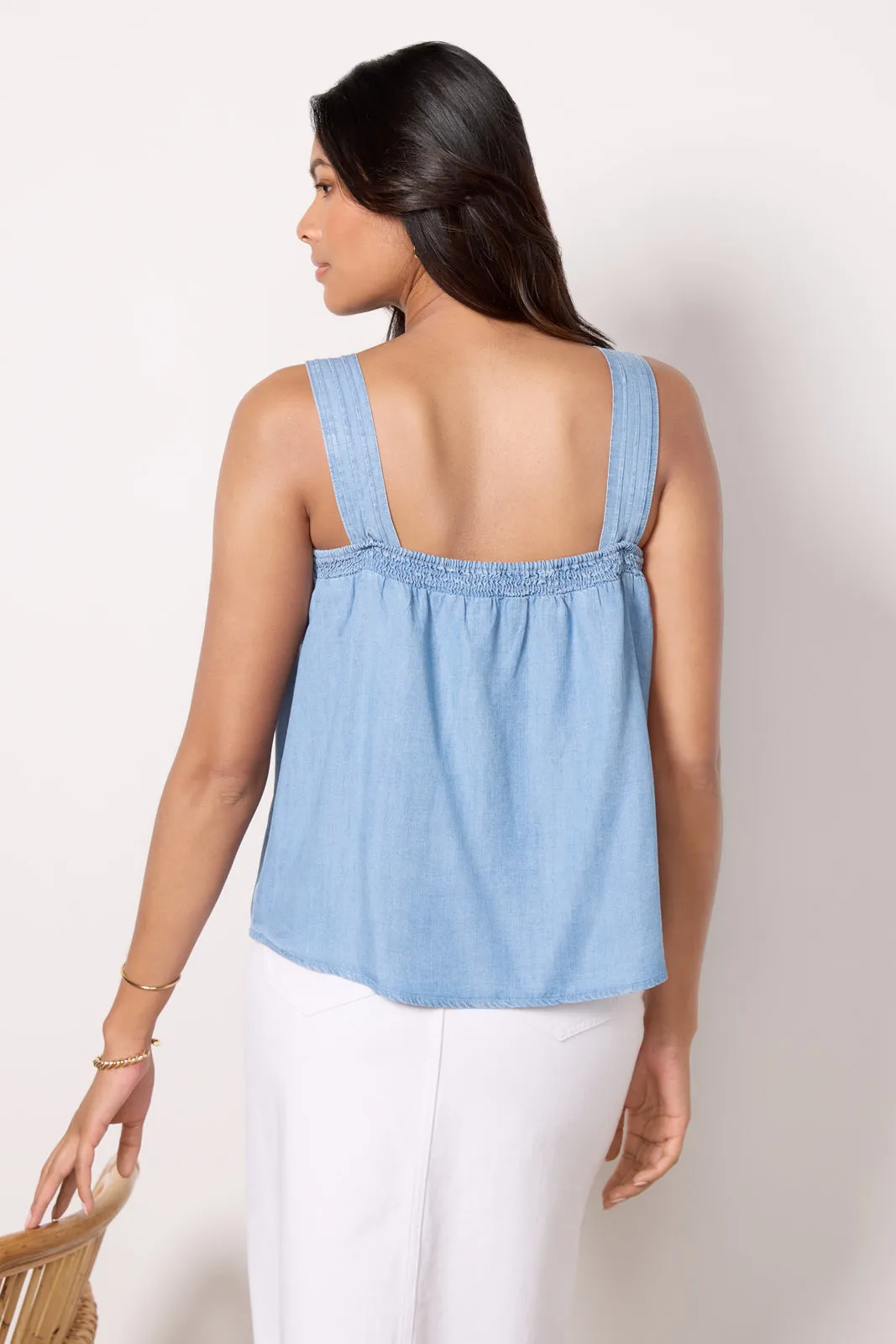 Emerson Chambray Top