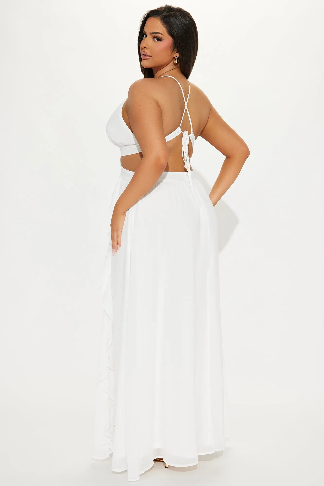 Endless Affection Maxi Dress - White