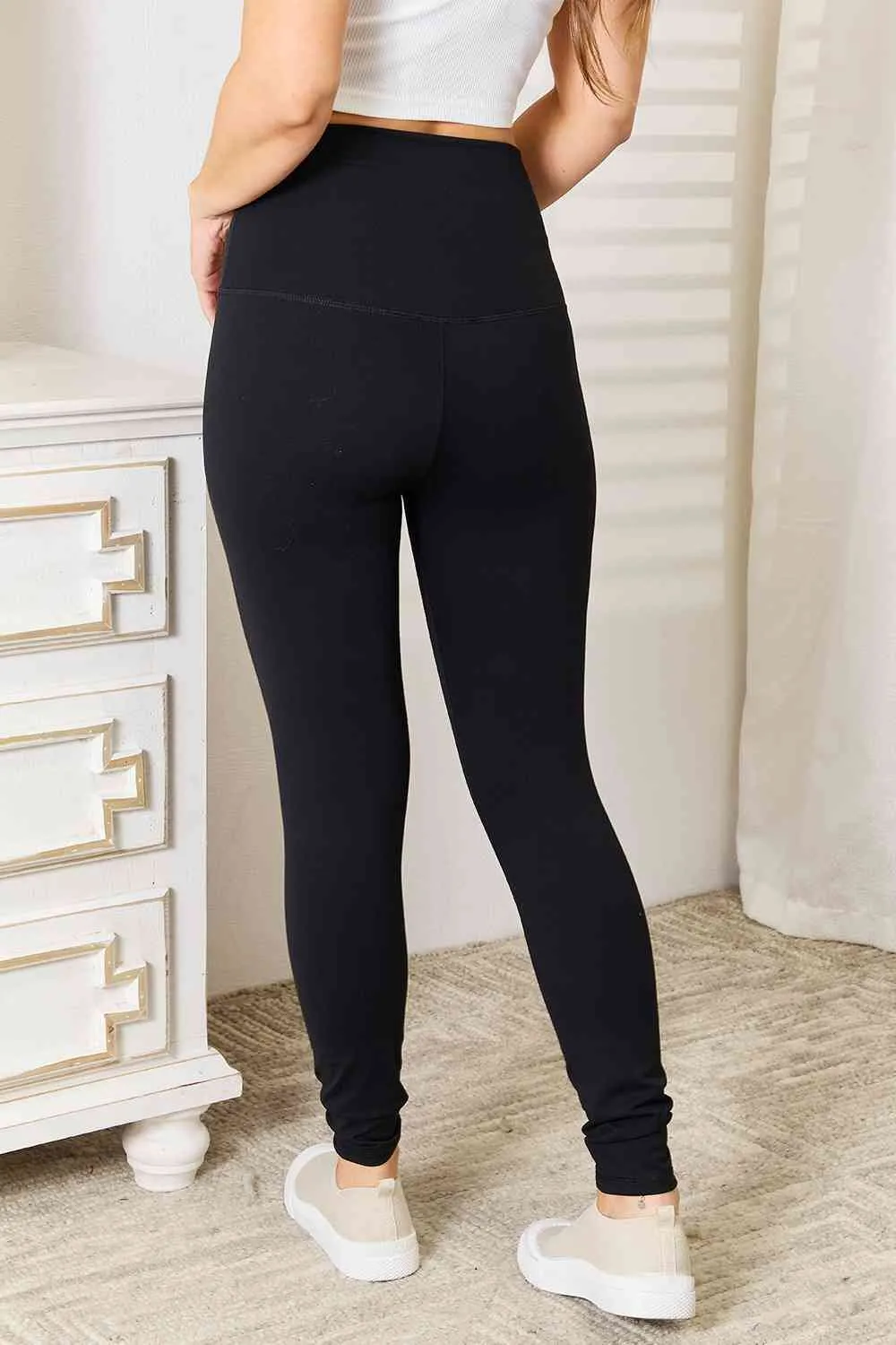 Explore More Collection - Basic Bae Ultra Soft High Waist Sports Leggings