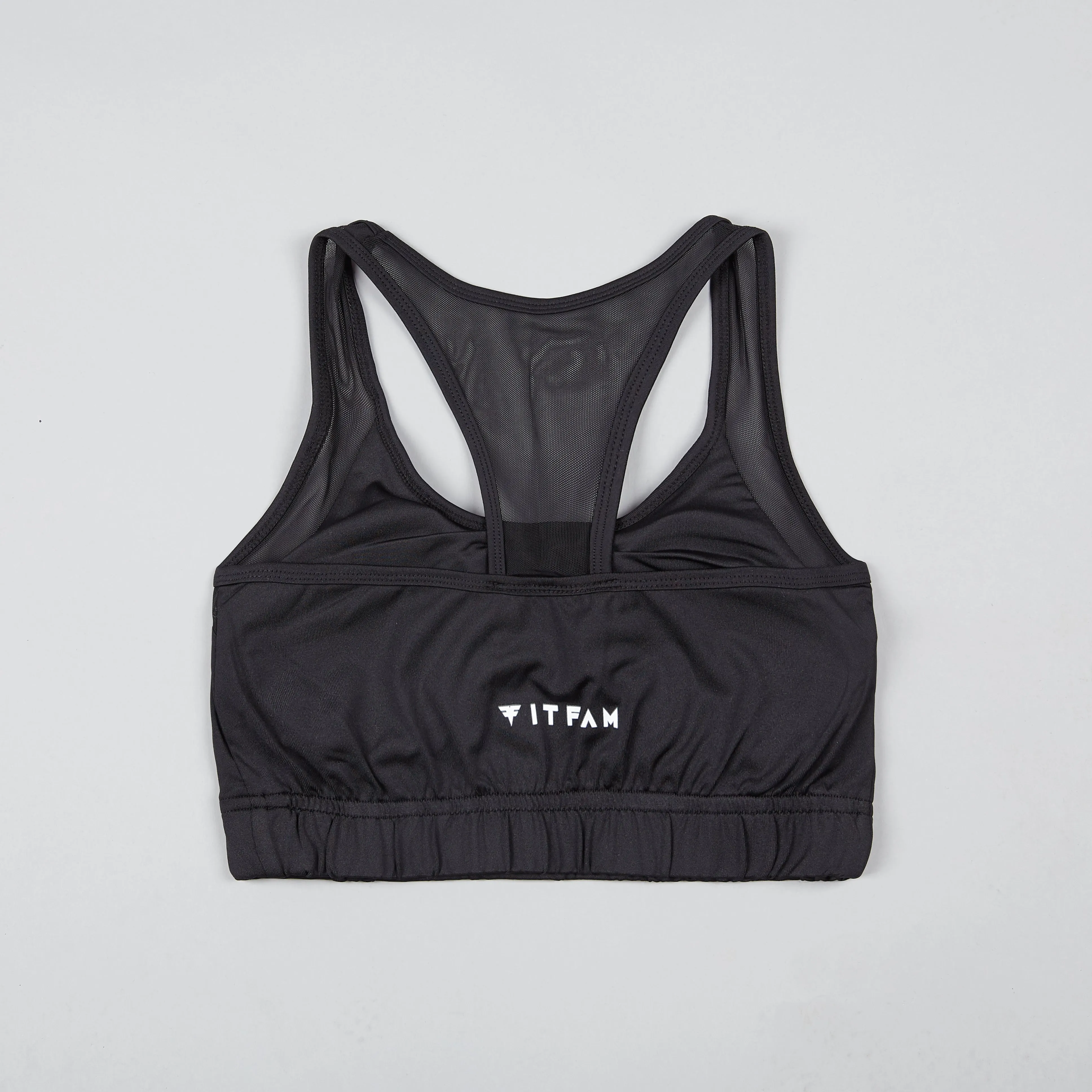 FitFam First Edition Tech-Dry Women's Black Bra