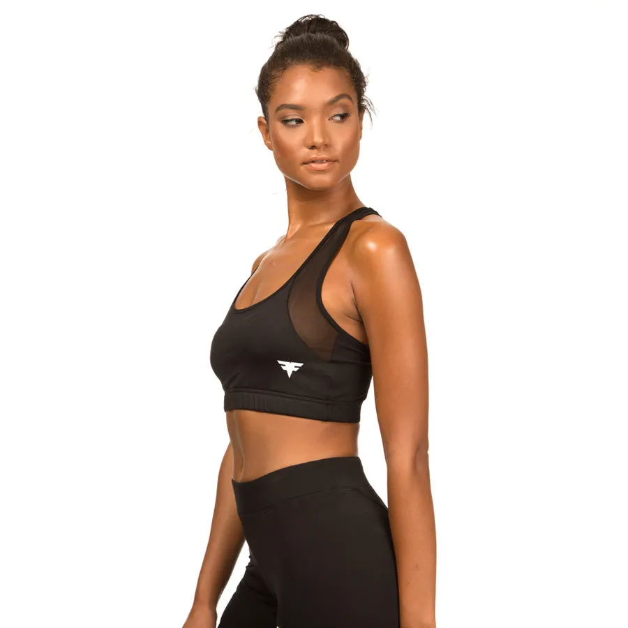 FitFam First Edition Tech-Dry Women's Black Bra