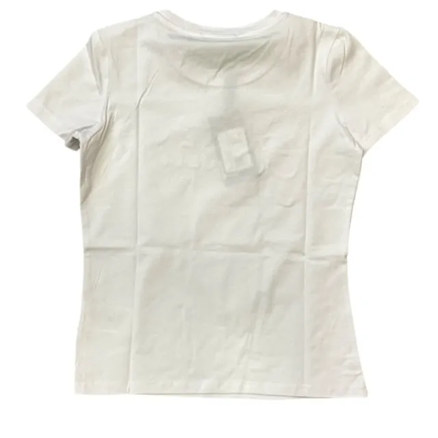 Gaudì Short sleeve crew-neck T-shirt 211BD64007 2100 white