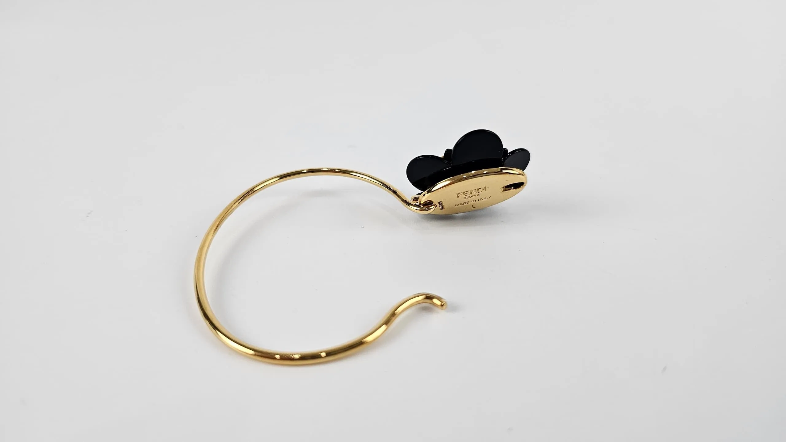 Gold Tone Black Flowerland Bracelet L MV2716