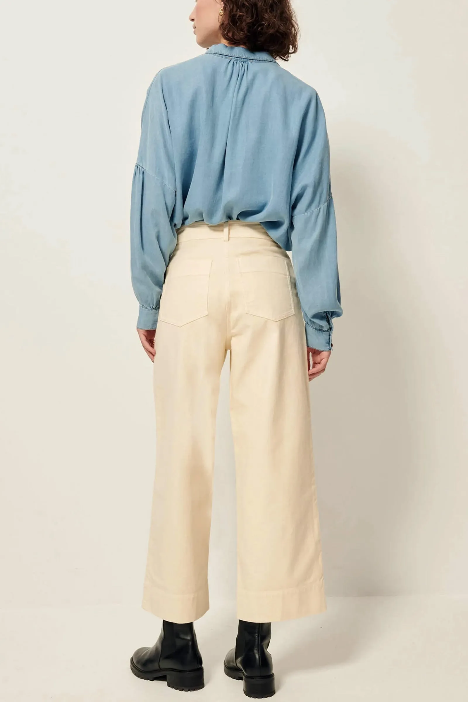 Hudpeach Cotton Trousers