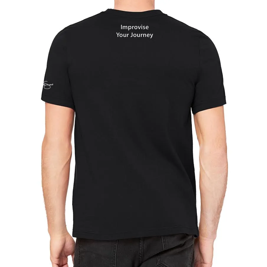 Improvise Men's Black Tee